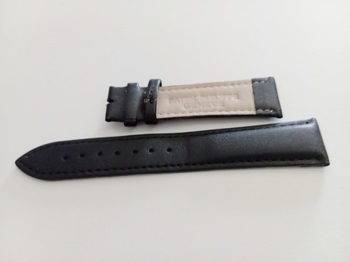 Cinturino pelle nera patek - in,
